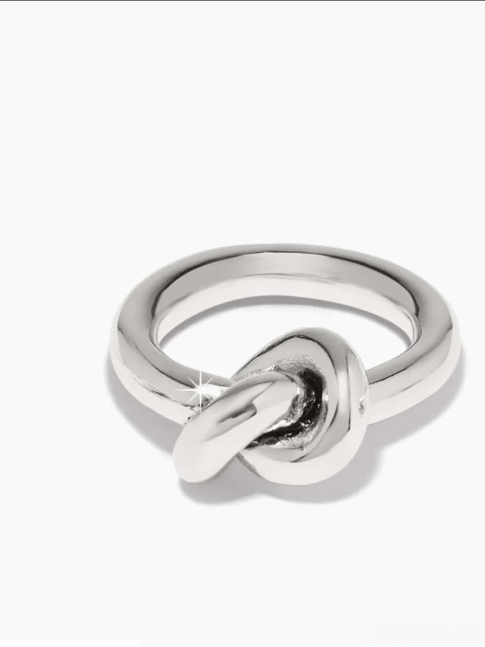 Brighton Silver Knot Fashion Ring - Picture 5 of 12